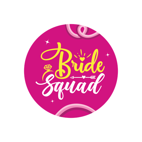 Bride Squad Badge