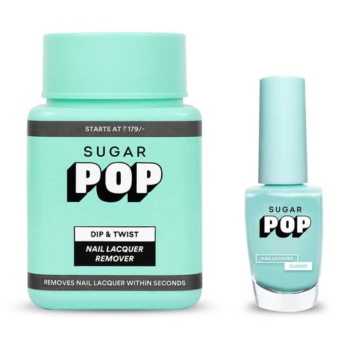 Dip & Twist Nail Lacquer Remover + Mint Marvel Nail Lacquer (BONUS)