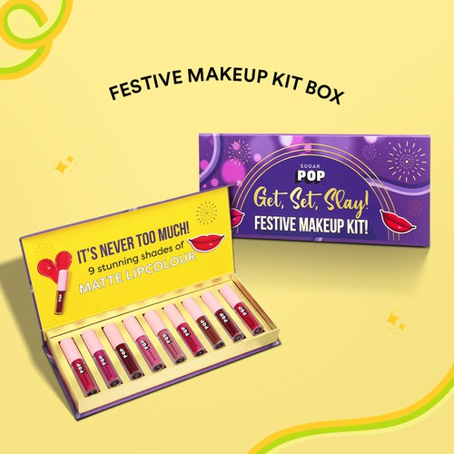 Get Set Slay Festive Makeup Kit