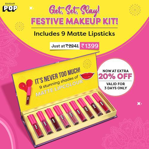 Get Set Slay Festive Makeup Kit