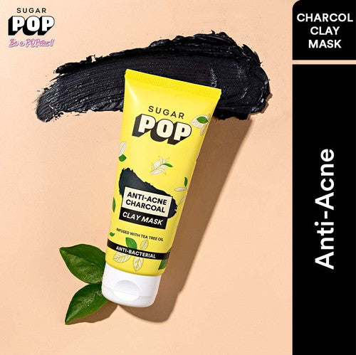 POP Mask Anti-acne Charcoal Clay (Bonus)