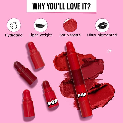 SUGAR POP 4 in 1 Lip Twist 02 Rouge Delight