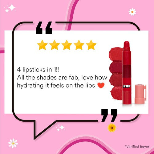 SUGAR POP 4 in 1 Lip Twist 02 Rouge Delight