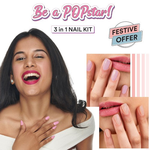 SUGAR POP BE A POPSTAR 3 in 1 Nail Kit