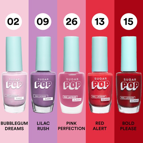 SUGAR POP BE A POPSTAR 5 in 1 Nail Kit