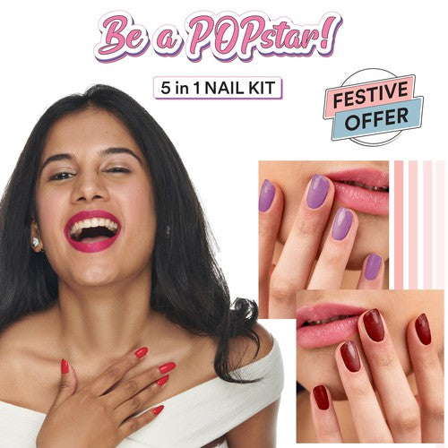 SUGAR POP BE A POPSTAR 5 in 1 Nail Kit