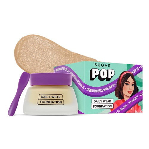 SUGAR POP Daily Wear Foundation - 03 Walnut