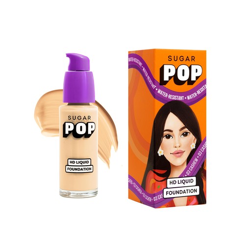 SUGAR POP HD Liquid Foundation 03 Cashew