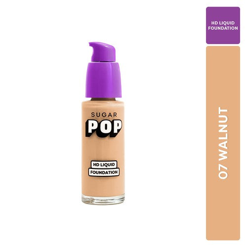 SUGAR POP HD Liquid Foundation 07 Walnut