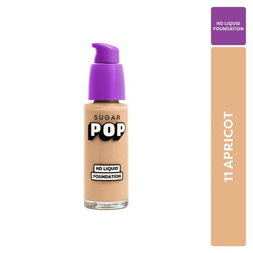 SUGAR POP HD Liquid Foundation 11 Apricot