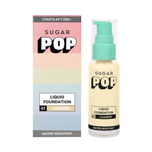 SUGAR POP Liquid Foundation 01 Cashew