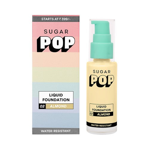 SUGAR POP Liquid Foundation 02 Almond