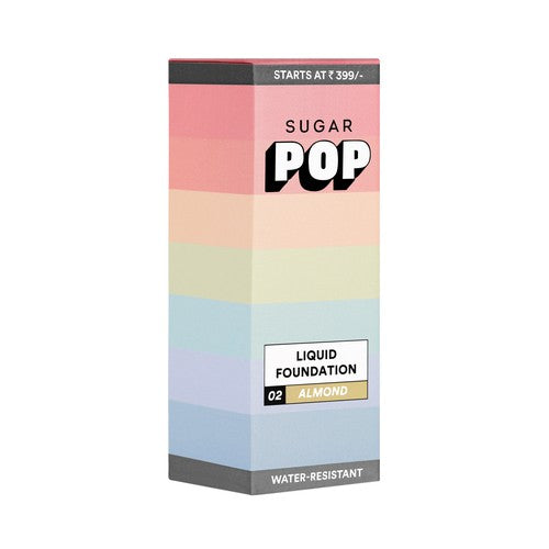 SUGAR POP Liquid Foundation 02 Almond