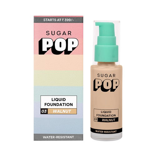 SUGAR POP Liquid Foundation 03 Walnut