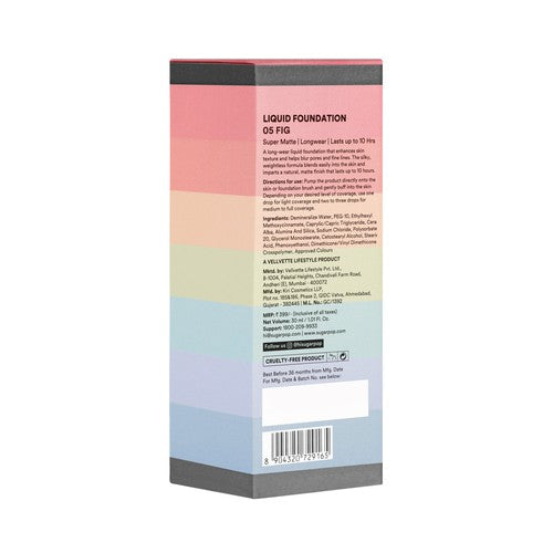 SUGAR POP Liquid Foundation 05 Fig