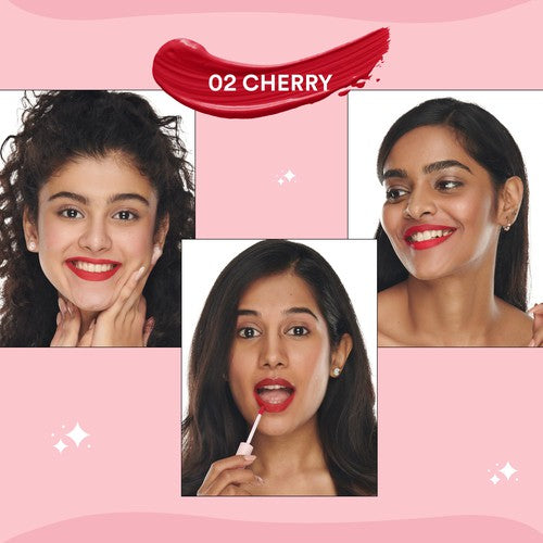 SUGAR POP Liquid Lipstick - 02 Cherry
