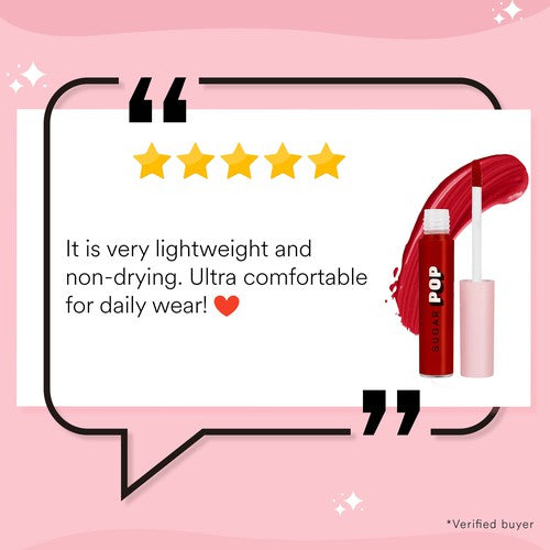 SUGAR POP Liquid Lipstick - 02 Cherry