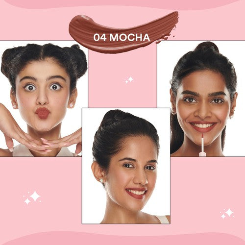 SUGAR POP Liquid Lipstick - 04 Mocha