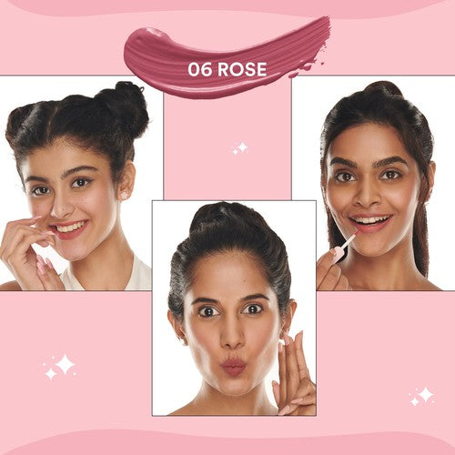 SUGAR POP Liquid Lipstick - 06 Rose