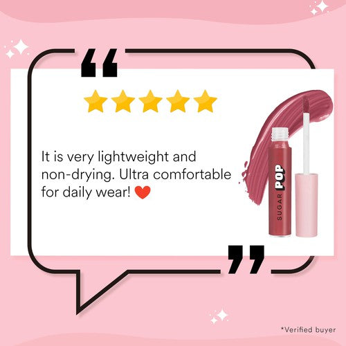 SUGAR POP Liquid Lipstick - 06 Rose