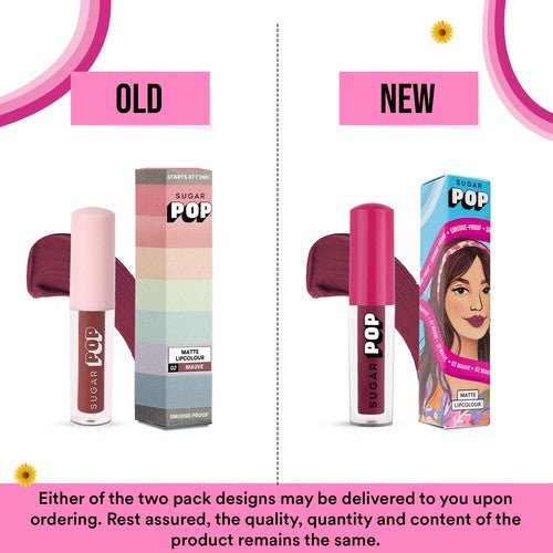 SUGAR POP Matte Lipcolour - 02 Mauve