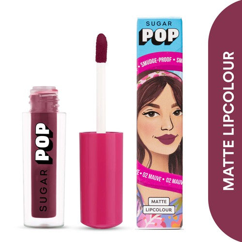 SUGAR POP Matte Lipcolour - 02 Mauve