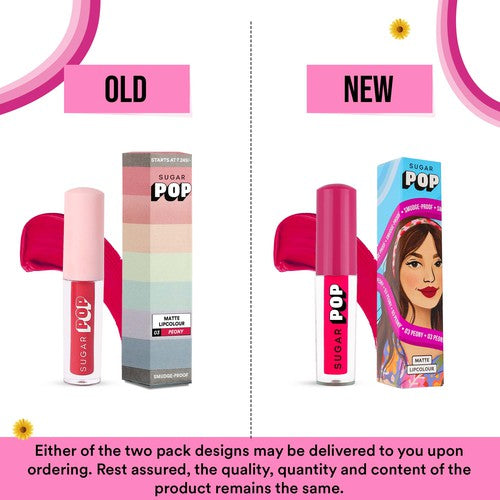 SUGAR POP Matte Lipcolour - 03 Peony