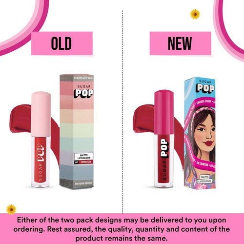 SUGAR POP Matte Lipcolour - 08 Crimson