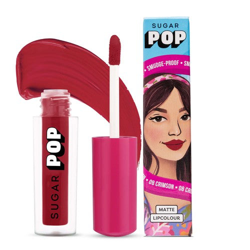 SUGAR POP Matte Lipcolour - 08 Crimson