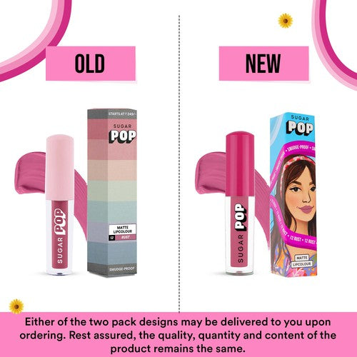 SUGAR POP Matte Lipcolour - 12 Rust