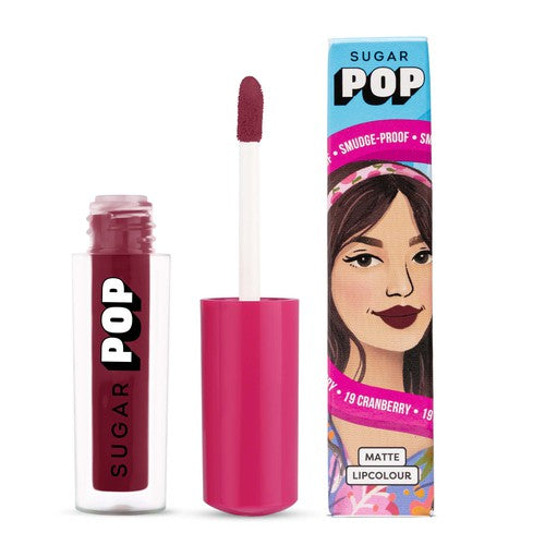 SUGAR POP Matte Lipcolour - 19 Cranberry