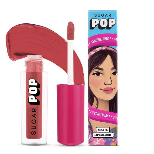 SUGAR POP Matte Lipcolour - 23 Coralburst