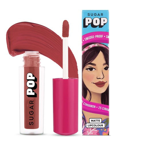 SUGAR POP Matte Lipcolour - 25 Cinnamon