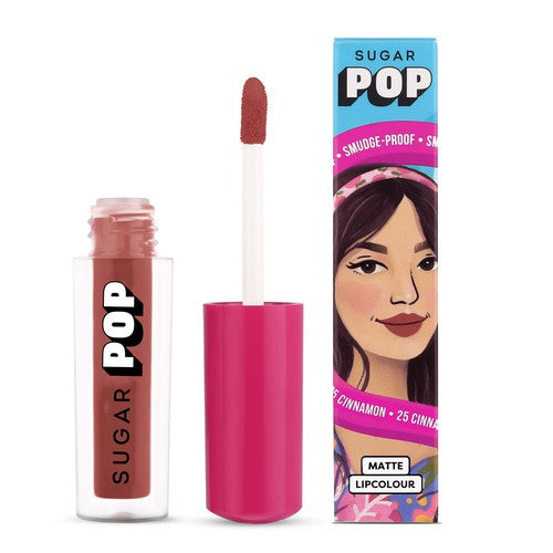 SUGAR POP Matte Lipcolour - 25 Cinnamon