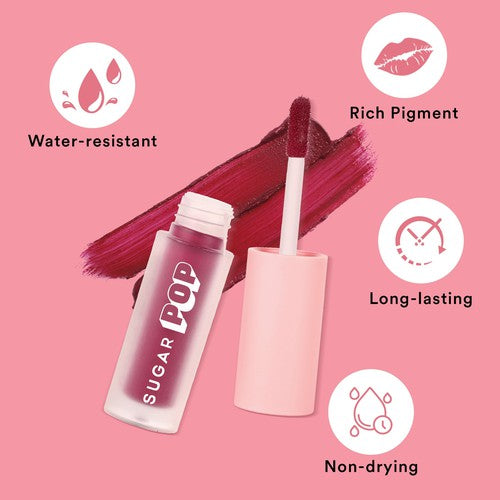 SUGAR POP Matte Mousse Lipstick - 04 Red Velvet