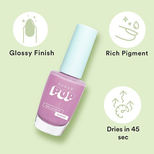 SUGAR POP Nail Lacquer 16 Lavender Lit (Bonus)