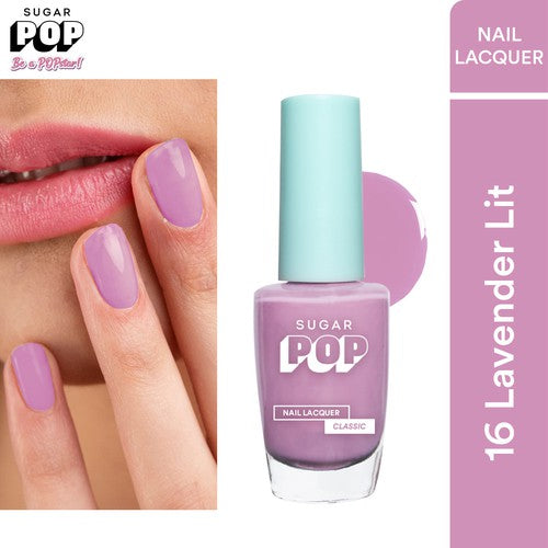 SUGAR POP Nail Lacquer 16 Lavender Lit