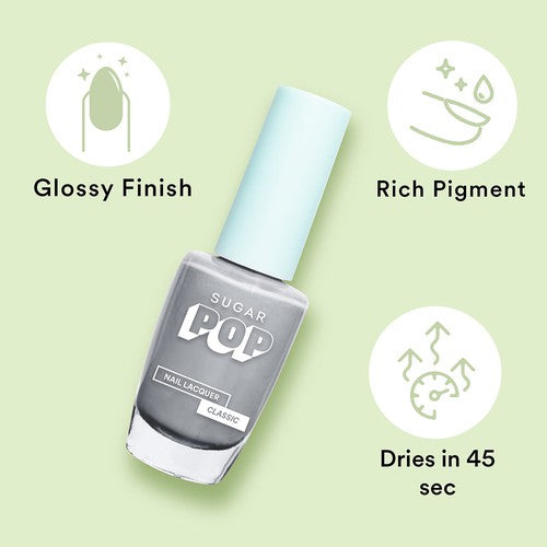 SUGAR POP Nail Lacquer 20 Silver Crown