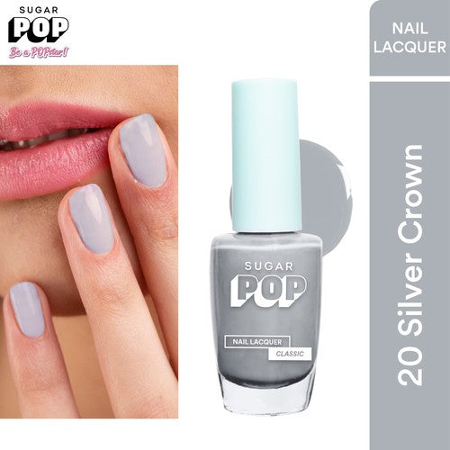 SUGAR POP Nail Lacquer 20 Silver Crown