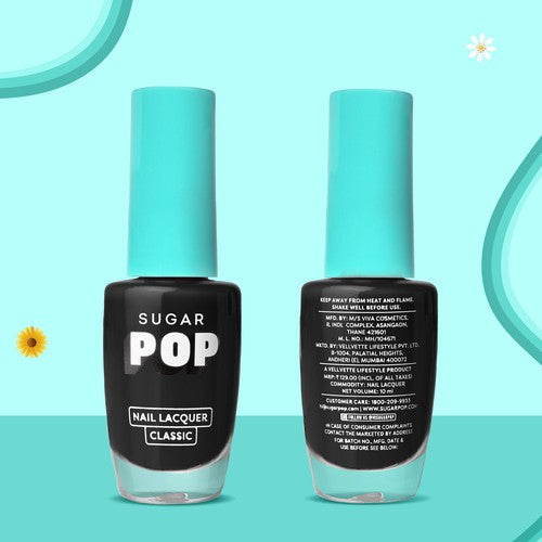 SUGAR POP Nail Lacquer 21 Black Berry
