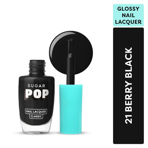 SUGAR POP Nail Lacquer 21 Black Berry