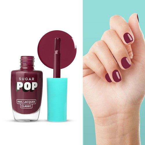 SUGAR POP Nail Lacquer 22 Burgundy Bloom