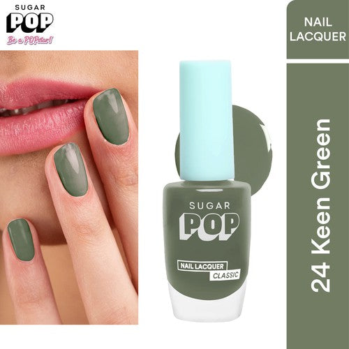 SUGAR POP Nail Lacquer 24 Keen Green