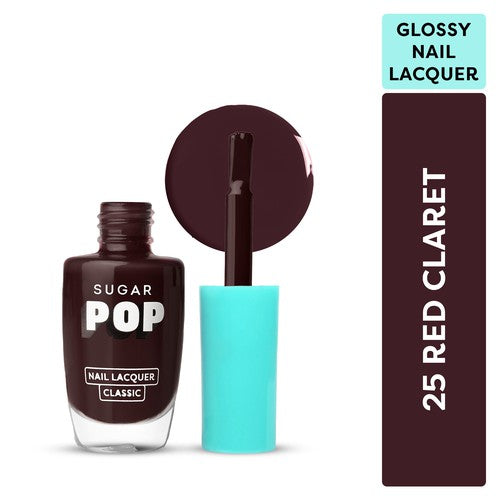 SUGAR POP Nail Lacquer 25 Red Claret