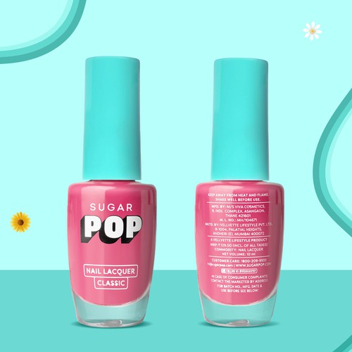 SUGAR POP Nail Lacquer 26 Pink Perfection