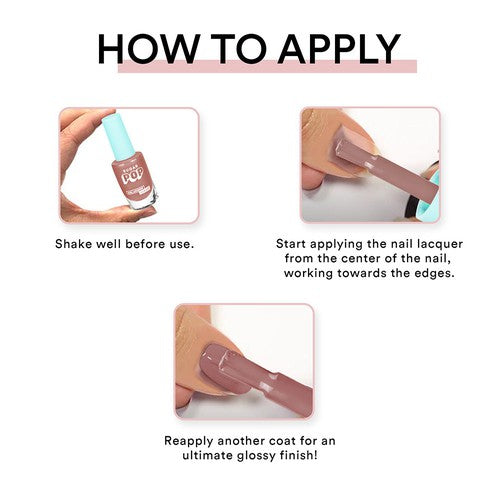 SUGAR POP Nail Lacquer 29 Brown Town