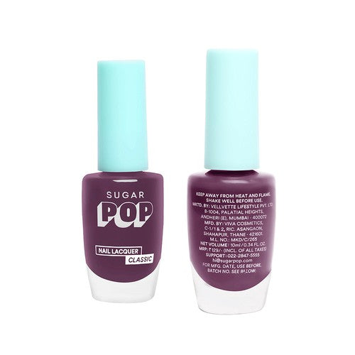 SUGAR POP Nail Lacquer 30 Plum Pluck