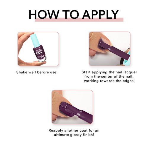 SUGAR POP Nail Lacquer 30 Plum Pluck