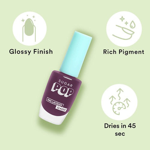 SUGAR POP Nail Lacquer 30 Plum Pluck