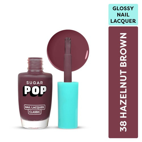 SUGAR POP Nail Lacquer 38 Hazelnut Brown